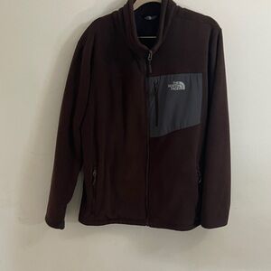 The North Face Dark Brown Fleece Jacket